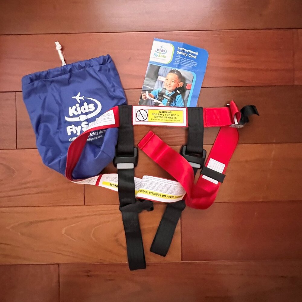CARES Kids Fly Safe Safety Travel Harness, Brand New